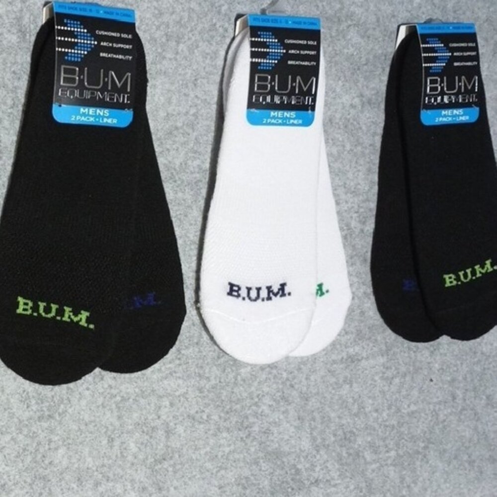 Equipment Men's Black and White Socks Trio - Picture 5 of 7